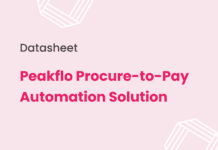 Datasheet: Peakflo Procure-to-Pay Automation Solution Procure-to-Pay Datasheet