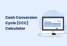 Free Cash Conversion Cycle Calculator Template