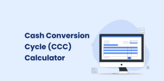 Free Cash Conversion Cycle Calculator Template